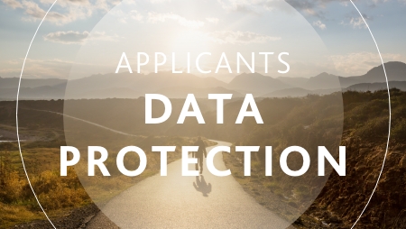 Privacy Notice for Job Applicants Graphic teaser with a link to the privacy policy for job applicants